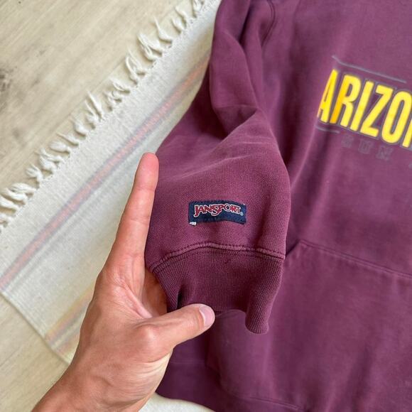 Vintage Jansport Arizona State University Sun Devils Hoodie - Picture 5 of 7
